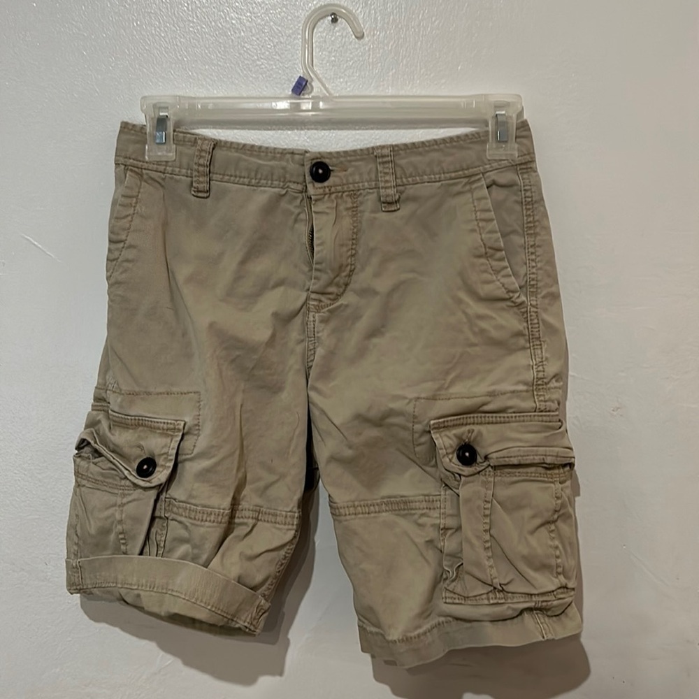 Aeropostale cargo khaki shorts vintage size 28